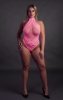 Body with Halter Neck - neon pink - XL/XXXXL